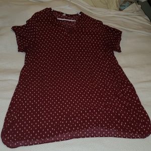 Maroon Old Navy Tunic